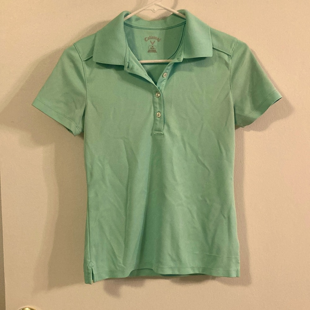 Polyester polo shirt
